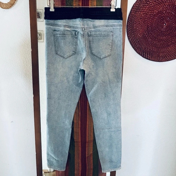 Blanknyc The Great Jones Two-Tone Skinny Jeans size 28 - Picture 4 of 9